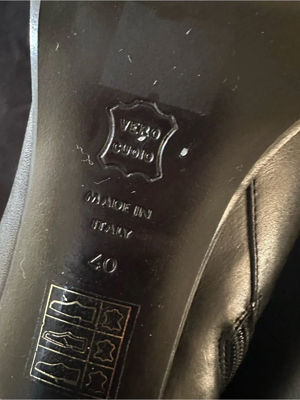 Jil Sander black leather booties ladies size 40 NWOB